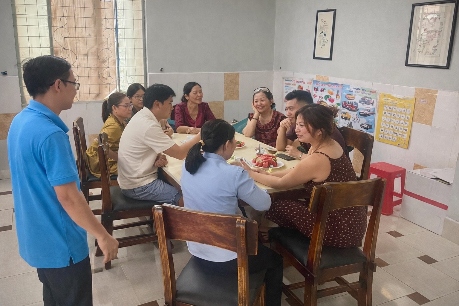 Family dinner in Vietnam. Context I didn't know I was missing.